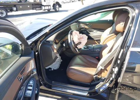 2018 Mercedes-Benz S 450 z USA, uszkodzony, nr VIN WDDUG6GB9JA359632